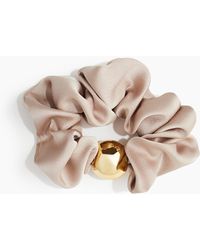 H&M - Chouchou En Satin Avec Perle Fantaisie - Lyst