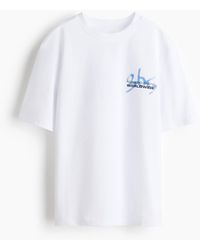 H&M - T-Shirt De Sport Imprimé Drymove - Lyst