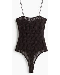 H&M - Kanten Stringbody - Lyst
