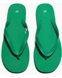 H&M - Zehensandalen aus Gummi - Lyst