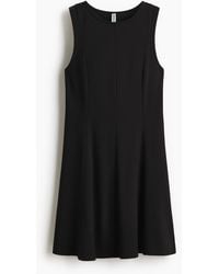 H&M - Ausgestelltes Kleid aus Ponte-di-Roma - Lyst