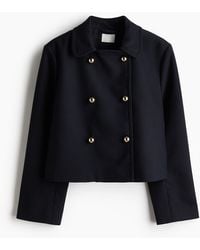 H&M - Zweireihige Jacke - Lyst