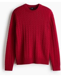 H&M - Pull Regular Fit En Maille Torsadée - Lyst