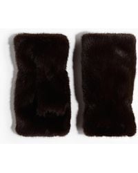 H&M - Mitaines duveteuses - Lyst