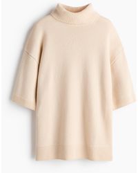 H&M - Pull col roulé en laine - Lyst