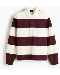 H&M - Katoenen Rugbyshirt - Lyst