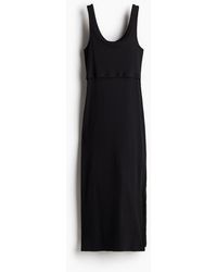 H&M - MAMA Geripptes Stillkleid - Lyst