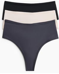 H&M - Set Van 3 Slips Van Microvezel - Lyst