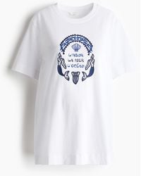 H&M - MAMA T-Shirt in Loose Fit - Lyst