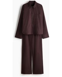 H&M - Katoenen Pyjama - Lyst
