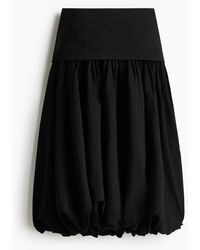 H&M - Halflange Ballonrok - Lyst