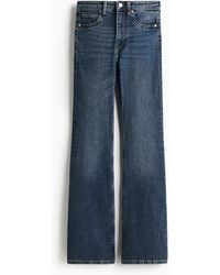 H&M - Flared High Jeans - Lyst