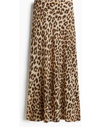 H&M - Jupe Maxi En Mousseline - Lyst