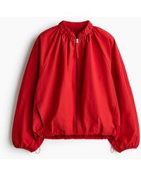 H&M - Pilotenjacke mit Raffung - Lyst