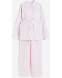 H&M - MAMA Pyjama Before & After en coton - Lyst