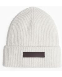 H&M - Gerippte Beanie - Lyst