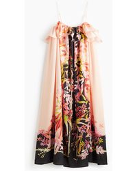 H&M - Trägerkleid mit Volantbesätzen - Lyst