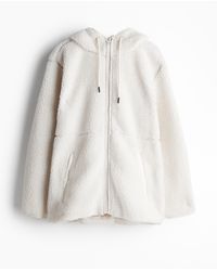 H&M - Teddy Jack Met Capuchon - Lyst