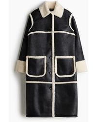 H&M - Doubleface-Mantel - Lyst