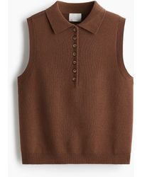 H&M - Pullunder mit Kragen - Lyst