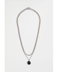 H&M Necklace - Metallic