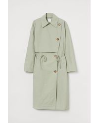 H&M Trenchcoat - Grün