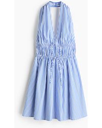 H&M - Halterjurk Met Drawstring - Lyst