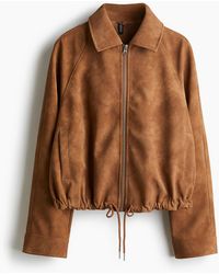 H&M - Geruwd Jack - Lyst