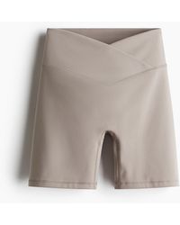 H&M - Sportfietsshort Met Softmovetm - Lyst