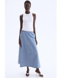 H&M - Denim Midirok - Lyst