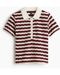 H&M - Structuurgebreide Polotop - Lyst