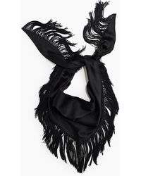 H&M - Dreieckstuch mit Fransen - Lyst