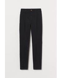 h&m black chinos
