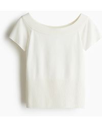 H&M - Off-the-shouldertop - Lyst