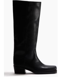H&M - Kniehohe Bikerboots - Lyst