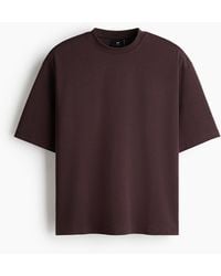 H&M - Boxy T-shirt Van Katoen - Lyst