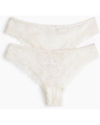 H&M - Set Van 2 Kanten Slips - Lyst