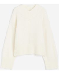 H&M - Oversize-Pullover aus Mohairmix - Lyst