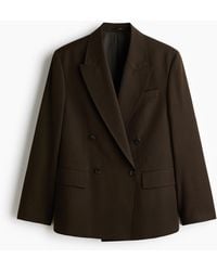 H&M - Doppelreihiges Jackett in Regular Fit - Lyst