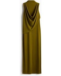H&M - Gedrapeerde Maxi-jurk - Lyst