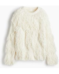 H&M - Pullover mit Fransen - Lyst