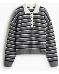 H&M - Polopullover in Oversize - Lyst