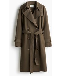 H&M - Trenchcoat - Lyst