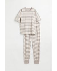 H&M Jersey Pyjamas - White