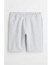 H&M - Jogger-Shorts aus Baumwolle Relaxed Fit - Lyst