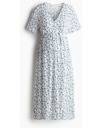 H&M - MAMA Before & After Kleid mit Bindegürtel - Lyst