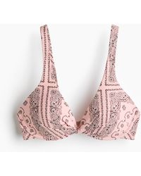 H&M - Push-up Bikinitop - Lyst