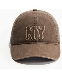 H&M - Baumwollcap mit Applikation - Lyst