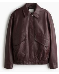 H&M - Jacke mit Coating in Oversize Fit - Lyst