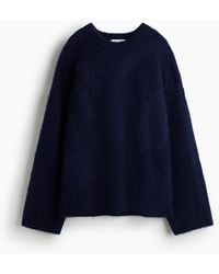 H&M - Pull oversize en mohair mélangé - Lyst